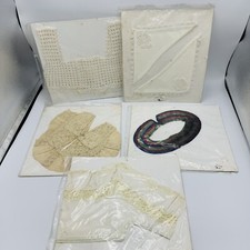 Vintage Bundle Collar Night Gown Yoke For Crafting Seamstress AS IS 40s 30s