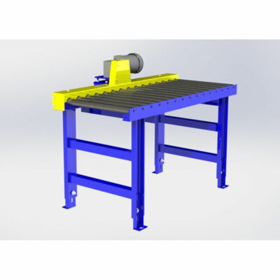 NEW! Chain Driven Live Roller Conveyor, 1.9'' Dia. Rollers, 1/2 HP - 10'L x 48''!!