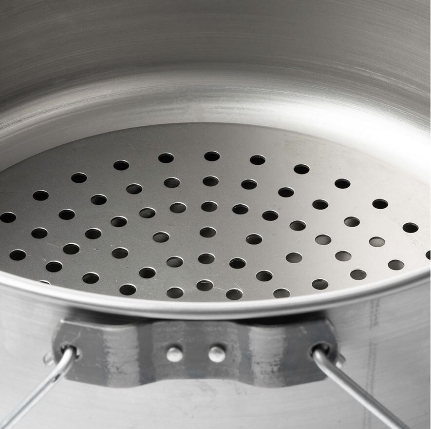 Camp Oven 10 Inch Spun Carbon Steel 5 In 1 Fry & Hang Pan Boiling - Foto 8