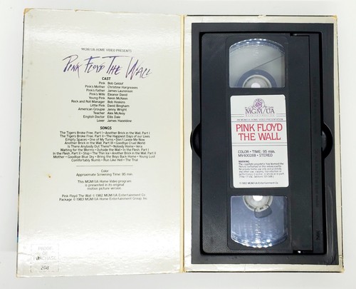 LOT of 2 Pink Floyd The Wall VHS 1982 MGM/UA Home Video & The Doors 1st Print 🎬 - Picture 9 of 20