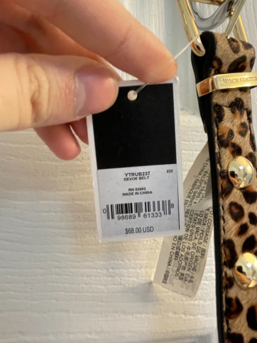 Juicy Couture Devoe Belt – Model YTRUB237 233 – Brand New s-l400.jpg main image 3