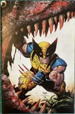 WOLVERINE REVENGE RED BAND #1 MARVEL 2024 1:100 GREG CAPULLO VIRGIN VARIANT VF+