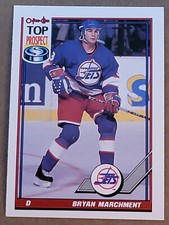 1991-92 O-Pee-Chee Bryan Marchment #116 Rookie RC
