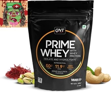 Prime Whey Protein Powder | Kesar Kaju Pista, 500G | Triple Blend of Whey Concen
