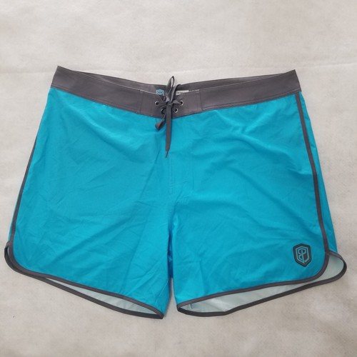 Pantalones Cortos Born Primitive Island Para Hombre Talla 40 Azul Tahití 5” Entrepierna Gimnasio Bañador - Imagen 6 de 21