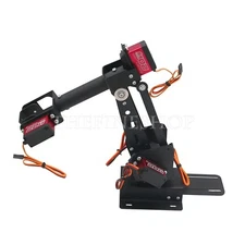 DIY Robotic Kit With Large Torque Assembled 6DOF Robot Arm Clamp Set Educational