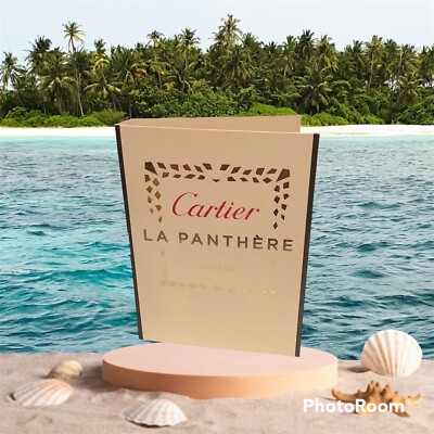 Cartier La Panthere Eau de Parfum EDP Sample Spray .05oz, 1.5ml New!