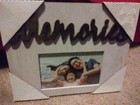 Tabletop Picture Frame ~ Reads "Memories" * Brand New! * Holds 5.5" x 3.5" Photo — photo 2