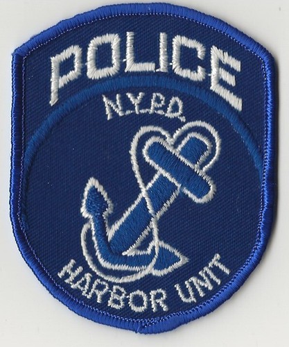 NEW YORK - NUOVO ANNO FA Toppa unità porto polizia