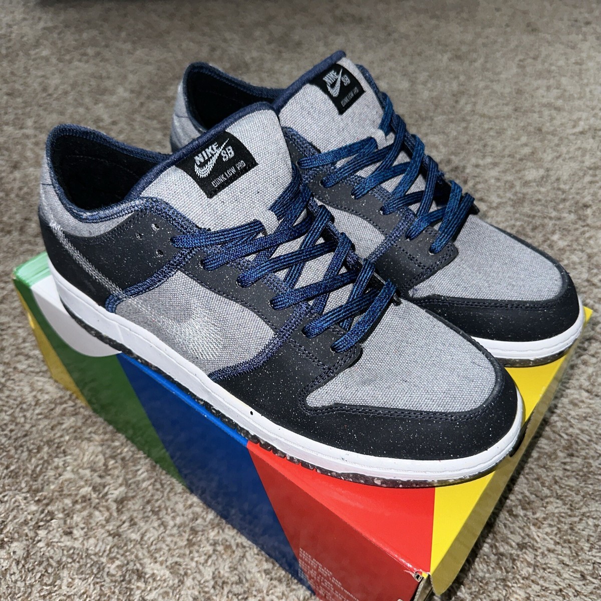 sb dunk low pro e crater