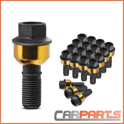 20x Radbolzen Radschraube für Porsche 911 997 991 Boxster Cayman Panamera 970