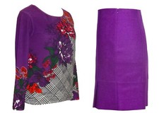 Gerry Weber Zweiteiler Gr. 40 Damenkostüm Kostüm Rock Damenpullover Stiefelrock