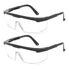 OWL Secure Fit Side Shield Safety Glasses - Protective Glasses for Labs and work
