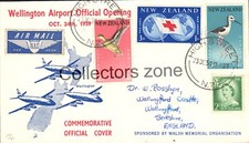 1959 New Zealand Wellington Airport Opening Commemorative Official Cover