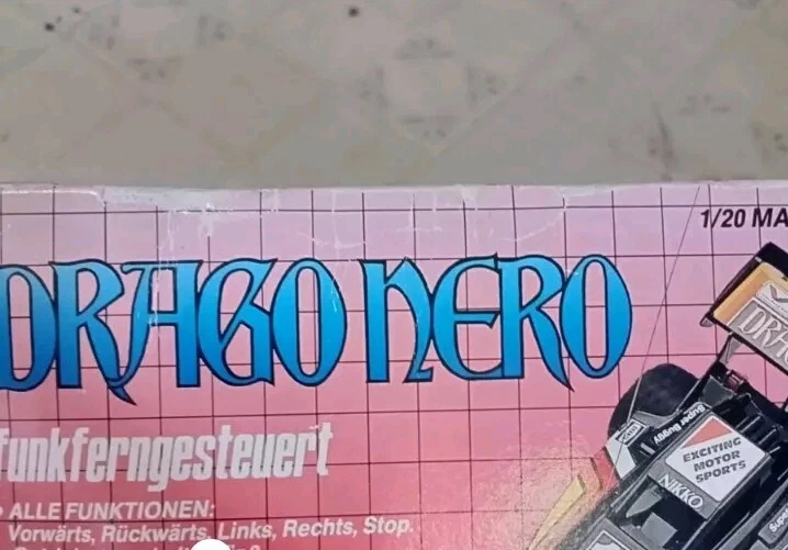 Vintage Nikko Drago Nero RC Buggy NOS Rare,HTF. - Image 3 of 4