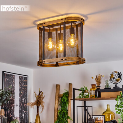 Ess Wohn Schlaf Zimmer Beleuchtung Lichteffekt Holz Decken Lampen Flur Leuchten 