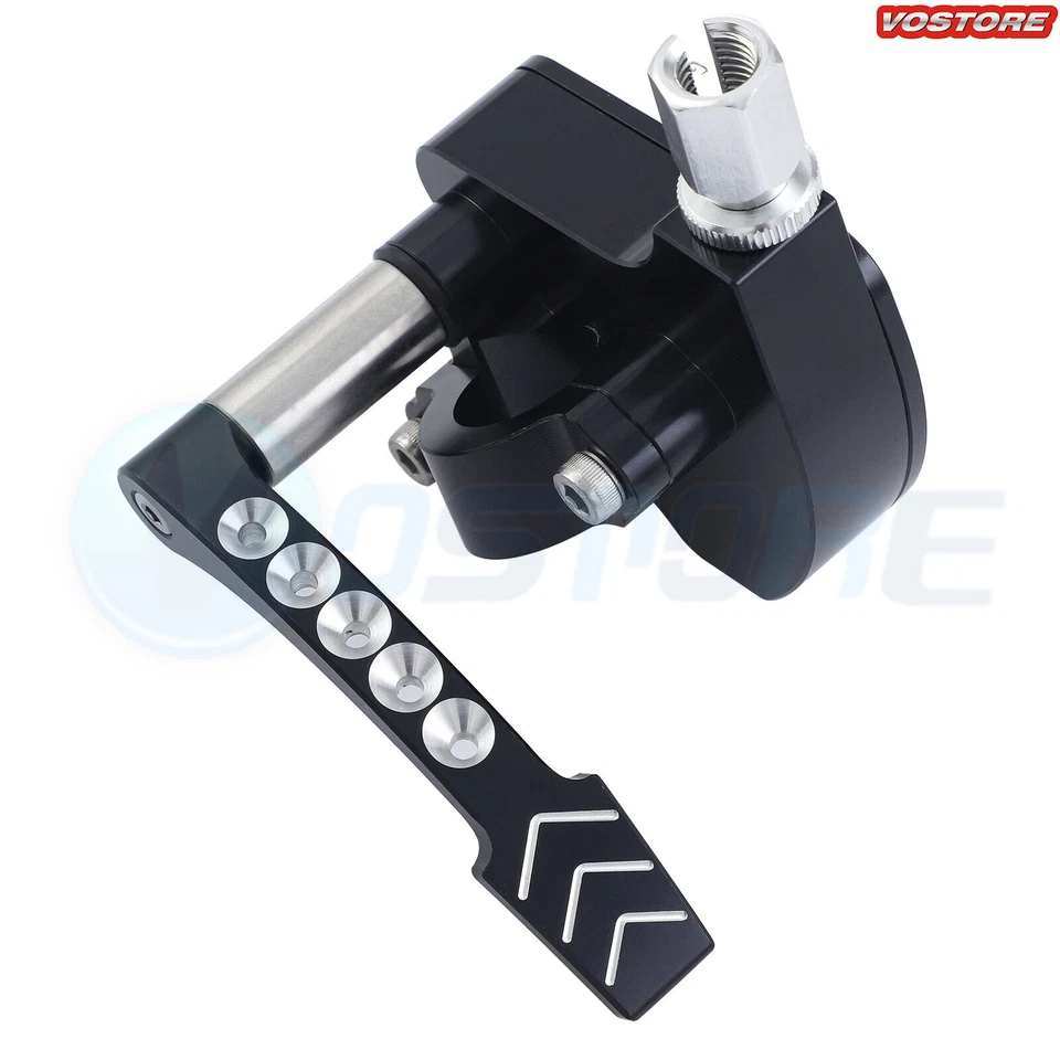 Acelerador de pulgar Billet para Yamaha Warrior Banshee YFZ YFM 350 Blaster 200 Raptor Foto 4 de 4