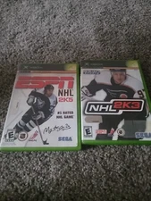 XboxNHL Bundle 2k3 ESPN 2K5  Tested Complete CIB  SEGA 2K Sports Hockey Game Lot