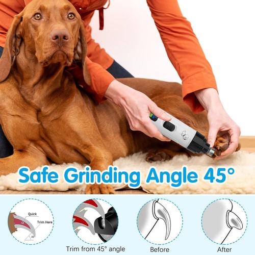 Silent Groom Pro Nail Grinder, Silent Grind Pro for Dogs, Heusom Silent Grind... - Picture 3 of 8