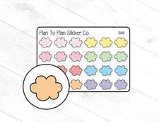 1048~~Doodle Cloud Planner Stickers.
