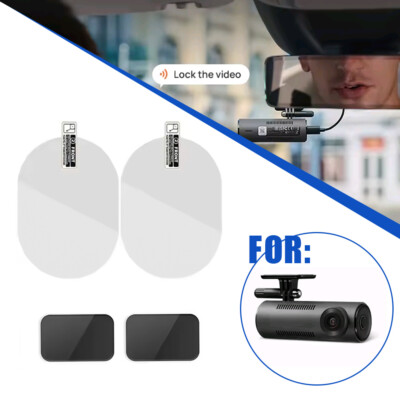 1 Set For 70Mai 1S D06  / M300 M310 Dash Camera Static Sticker Film Accessories