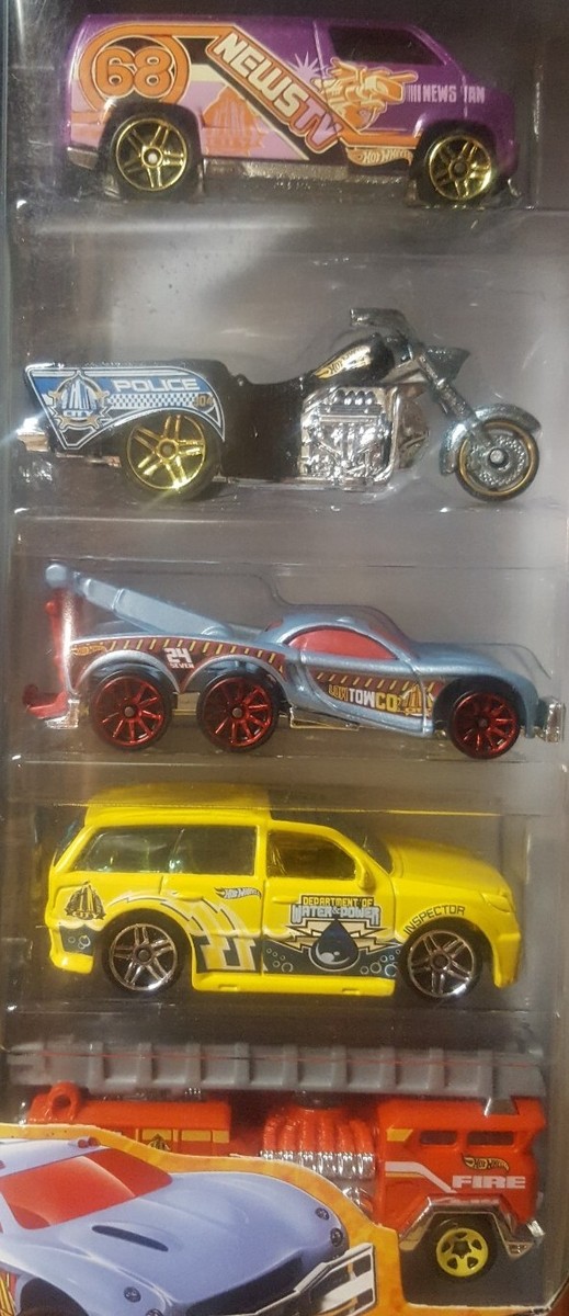 HOTWHEELS hw hot trucks city works他5台セット hot wheels hw city works 5 pack | eBay
