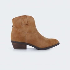 SCARPE TRONCHETTO STIVALETTI DONNA GUARDIANI FL7SIEESU10 PELLE CUOIO ORIGINAL AI