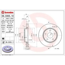 Disque de frein Jeep WRANGLER