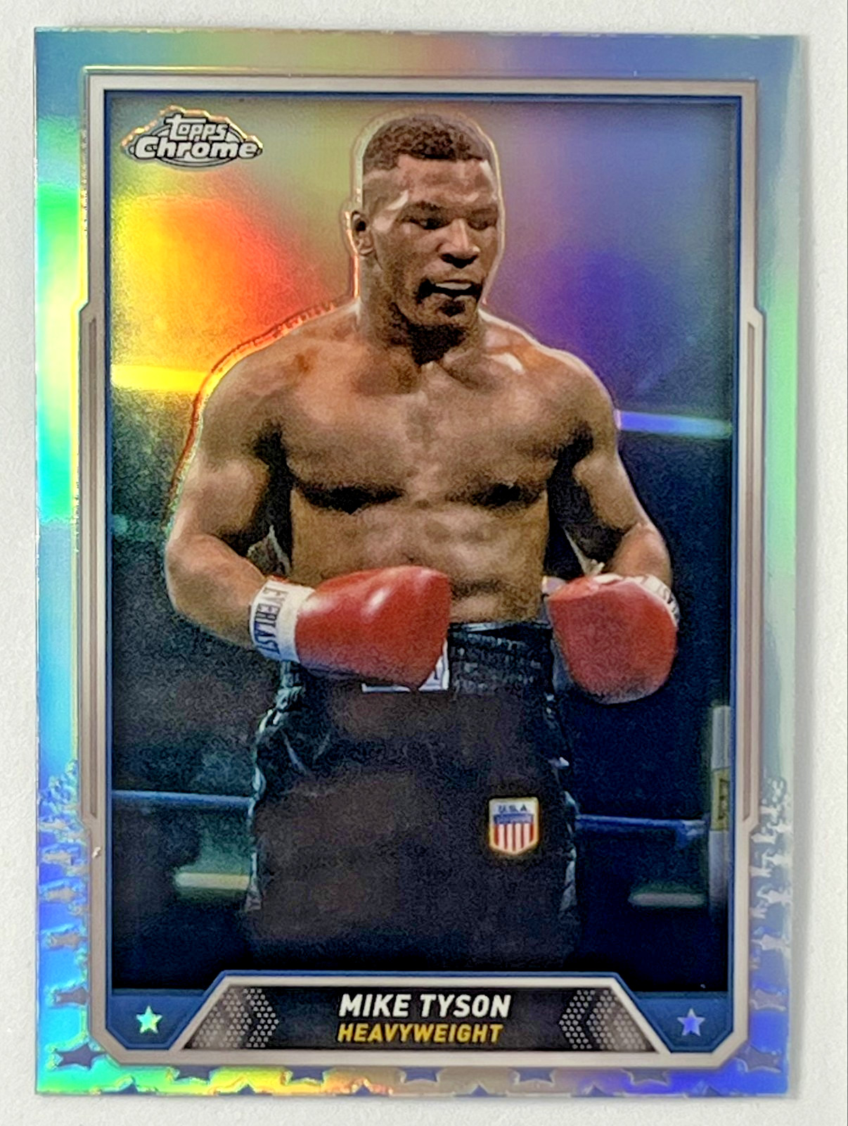2024 Topps Chrome - Mike Tyson #35 Refractor