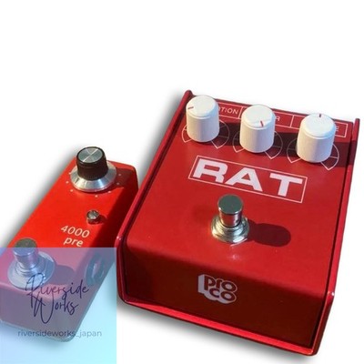 Red RAT2 x Red 4000pre ProCo RAT2 Distortion Pedal