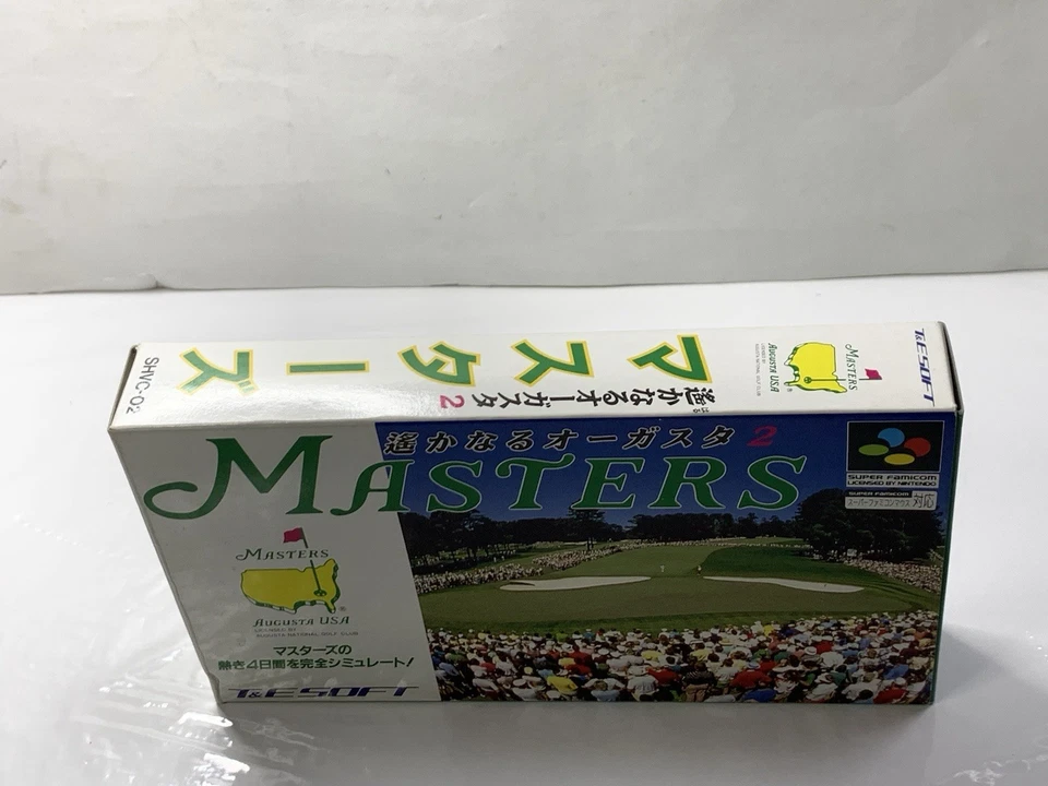 NEW Harukanaru Augusta 2 Masters Golf SHVC-O2 Super Famicom JAPAN - Image 3 of 4