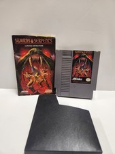 Swords and Serpents NES Game Cartridge + Manual Tested & Authentic