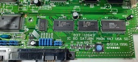 Sega Saturn Console Motherboard Korea  Parts or Repair Only VA7 SD