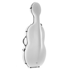 PURE by GEWA Cello Case, Polycarbonate 4.6, 4/4 White