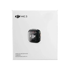DJI Mic 3 Transmitter Black Mini Wireless Microphone, CP.RN.00000478.01