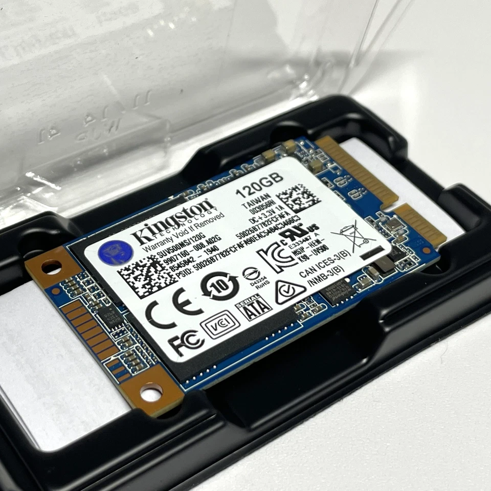 KINGSTON 120GB mSATA SSD Solid State Drive (SUV500MS/120G) - New - Image 3 of 4