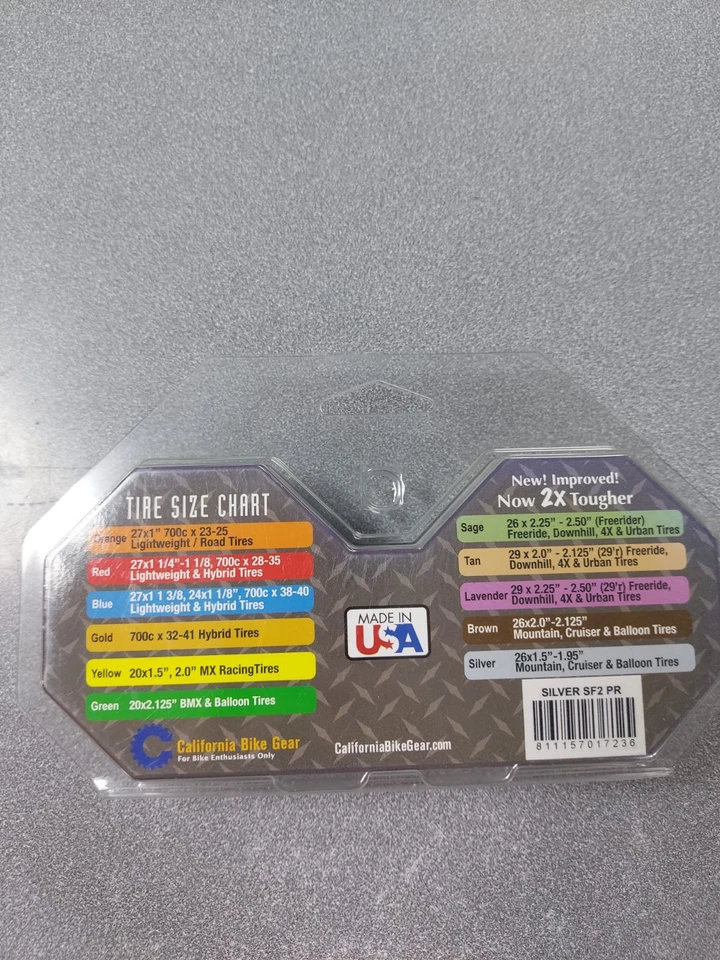 Stopflats2 Tire Liners 26x1.5-1.95 Silver SF2 PR - Image 2 of 3