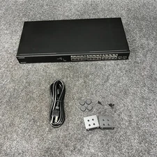 LANTRONIX SM24TAT2SA-VT  24 Port Gbe RJ45+ 2-Port SFP Managed Gigabit Ethernet 