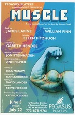MUSCLE • 2001 World Premiere Musical Postcard • William Finn • James Lapine