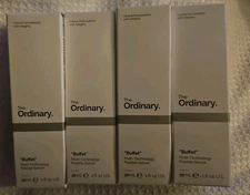 4 Tubes The Ordinary Buffet Multi Tech Peptide Wrinkle Serum Fragrance Free 1 oz