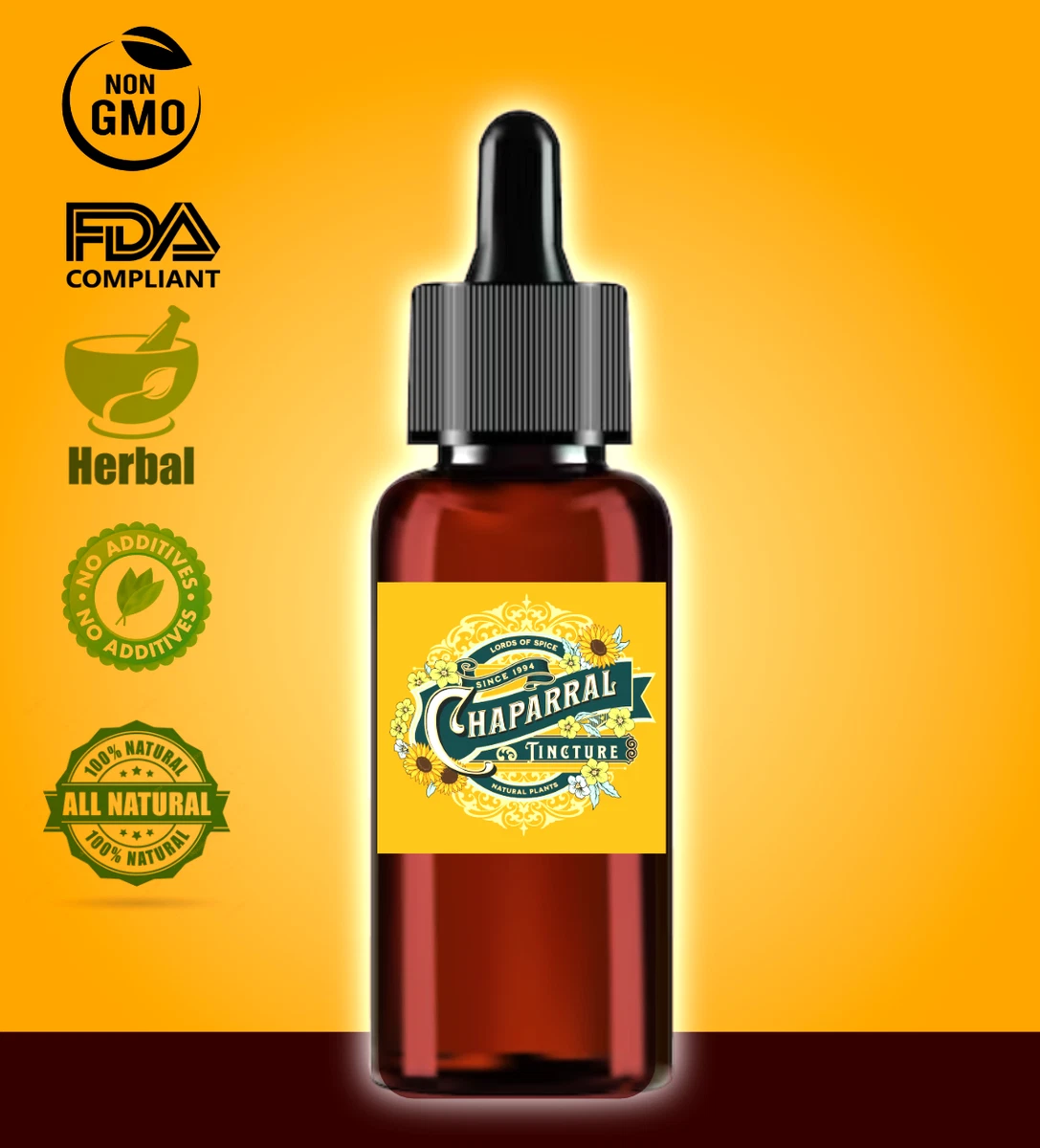Chaparral Extract Liquid Tincture Organic Chaparral (Larrea tridentata) USA  | eBay