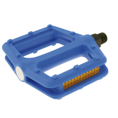 VP COMPONENTS PEDALE VPE-536 FLAT FÜR FAHRRAD BMX MTB COMPOSITE BLAU 9/16 ERSATZTEIL