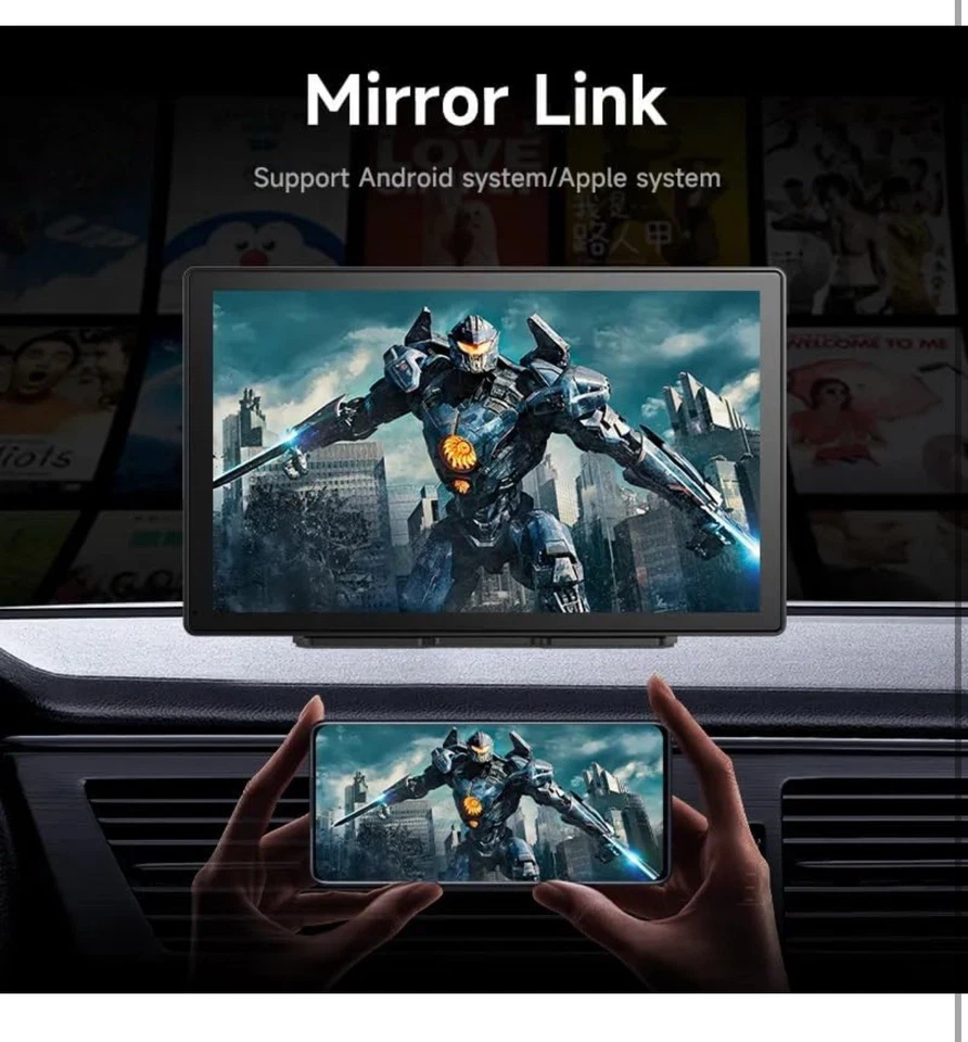 9 “ On-Board Smart PND Wireless Car Play Android Auto,4k Dashcam, Gps Backup Cam - Image 4 of 4