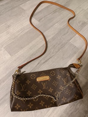 Louis Vuitton Tasche, Eva Clutch, Trageriemen Crossbody, Kette