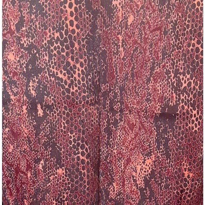 Gianni Python Button Down Shirt Size 10 Designer … - image 7