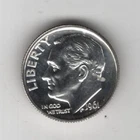 1961 PROOF DIME 90% SILVER TEN CENTS 10¢ PHILADELPHIA UNITED STATES OF AMERICA