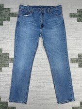 Levis 511 Slim Fit Skinny Leg Jeans Mens 38 Blue Denim Cotton Medium Wash 34x29