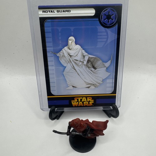 Star Wars Miniatures WOTC Royal Guard 60/60 With Card