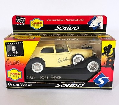 1994 Limited Edition Solido 1:43 Scale Orson Welles 1939 Rolls Royce Phantom III