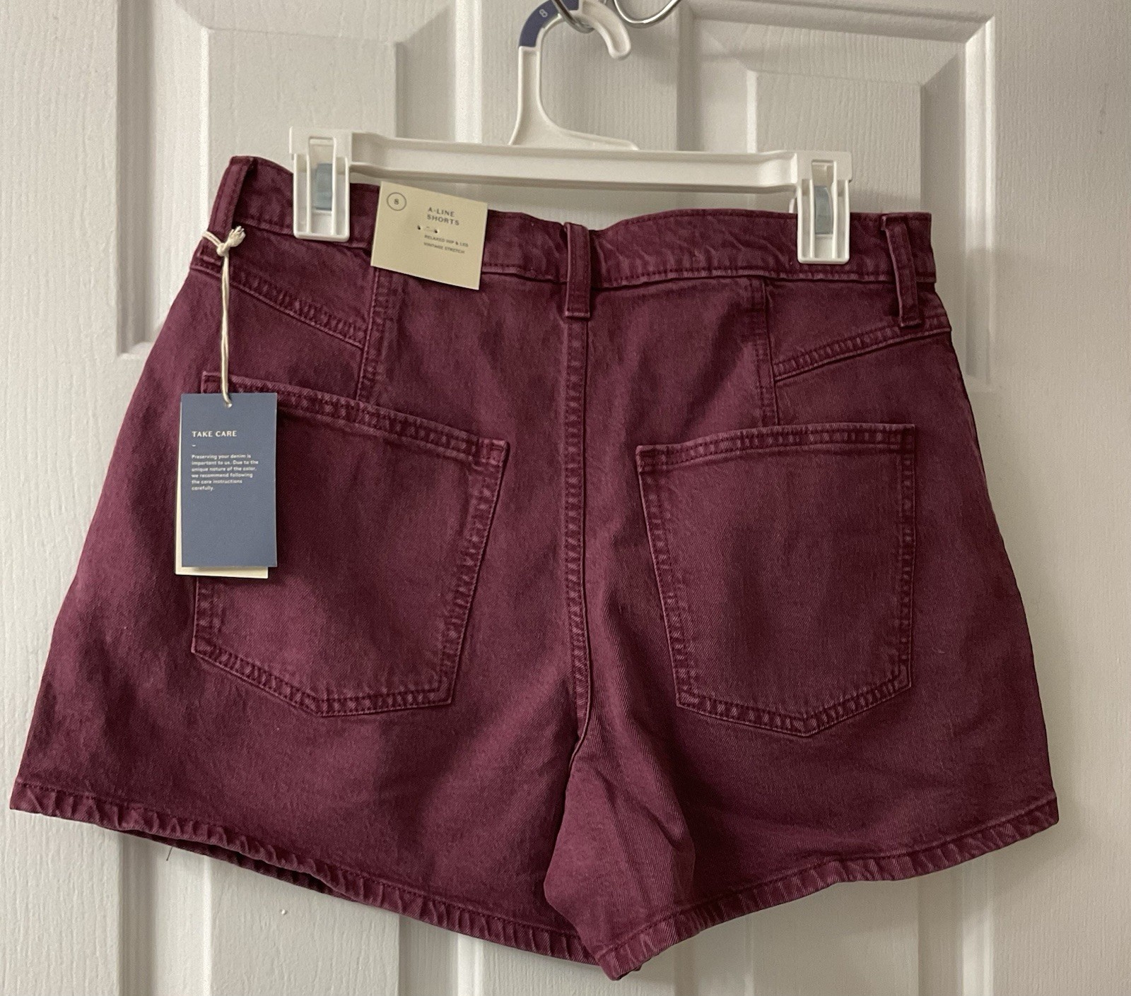 Women’s Universal Thread Maroon Vintage Stretch S… - image 2